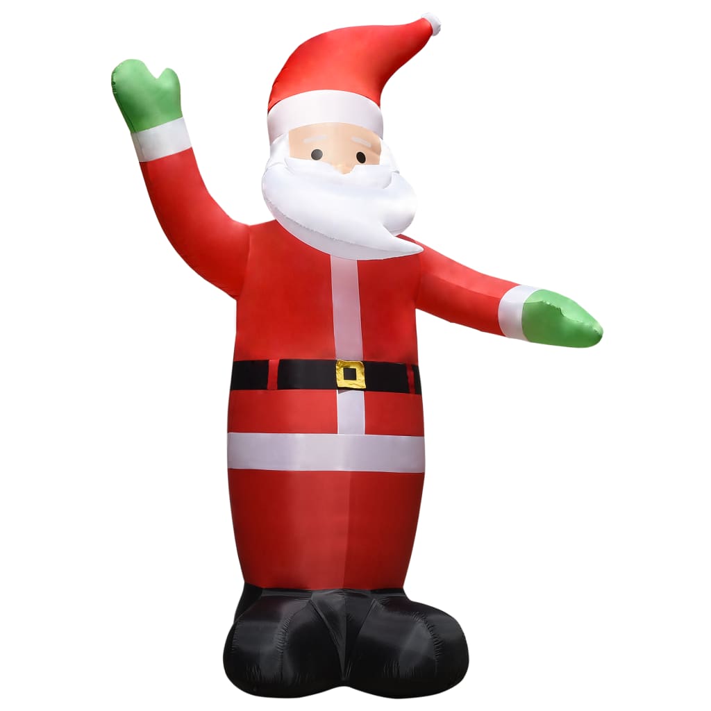 Aufblasbarer Weihnachtsmann mit LEDs Weihnachtsdeko IP44 4,5 m