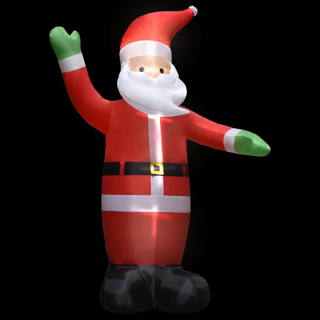 Aufblasbarer Weihnachtsmann mit LEDs Weihnachtsdeko IP44 4,5 m