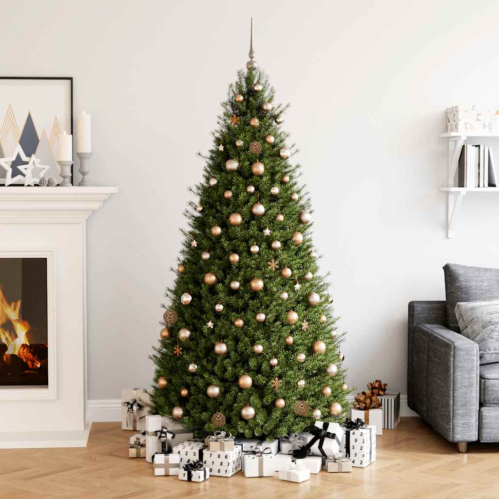 111-tlg. Weihnachtskugel-Set Rosegold Polystyrol