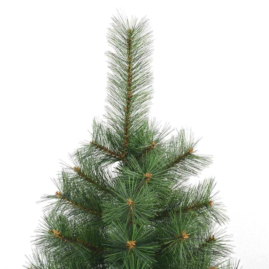 Künstlicher klappbarer Weihnachtsbaum Grün 120 cm PVC, Stahl