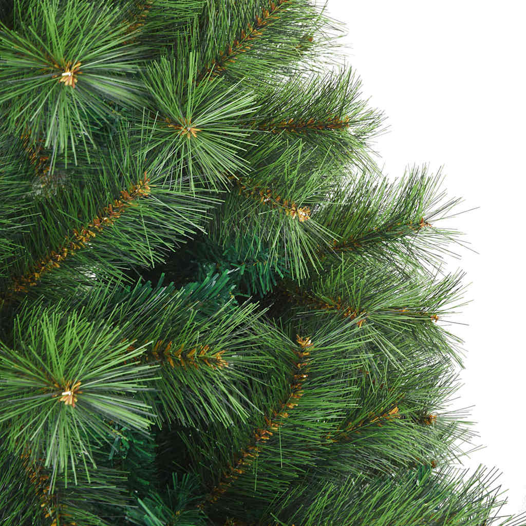 Künstlicher klappbarer Weihnachtsbaum Grün 180 cm PVC, Stahl