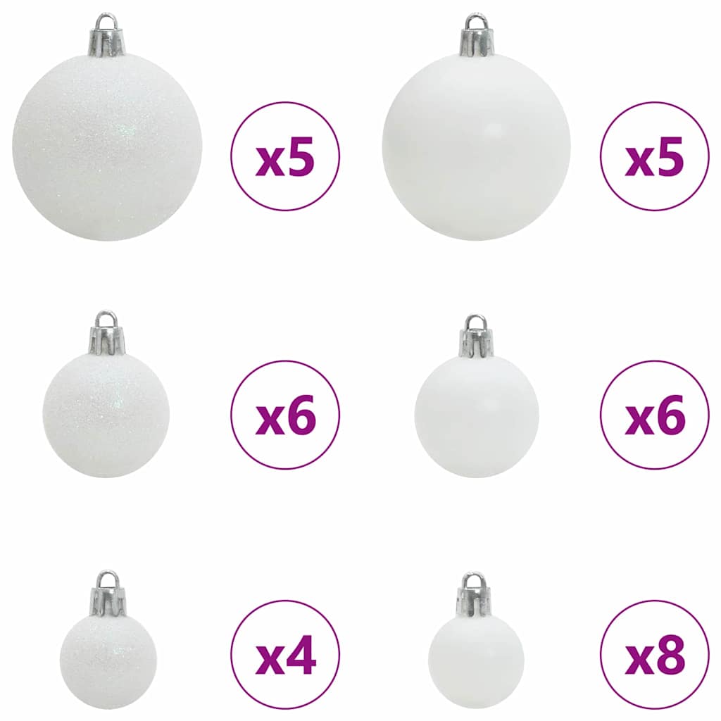 Eckiger künstlicher Weihnachtsbaum Grün 120 cm PVC und Metall