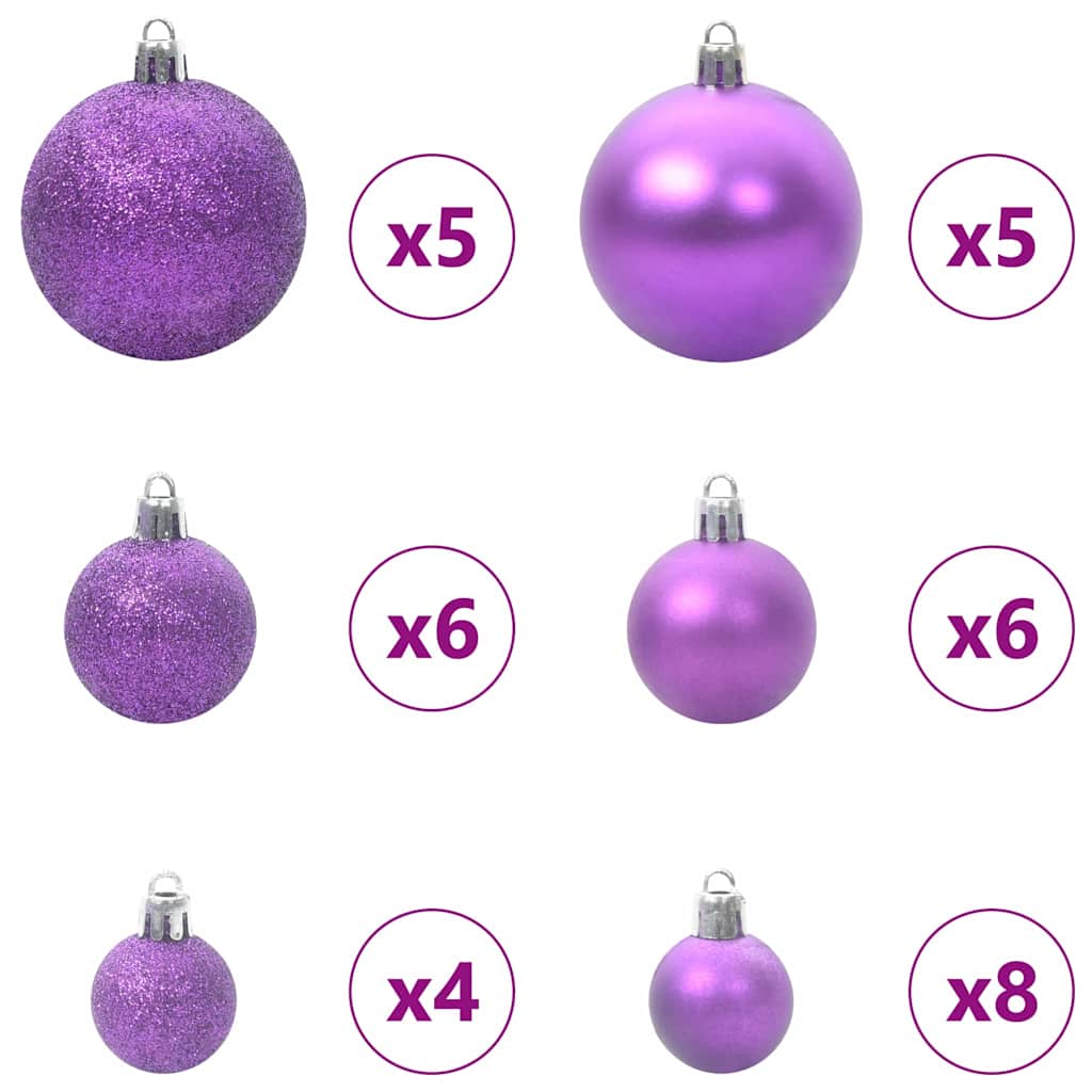 Eckiger künstlicher Weihnachtsbaum Grün 120 cm PVC und Metall