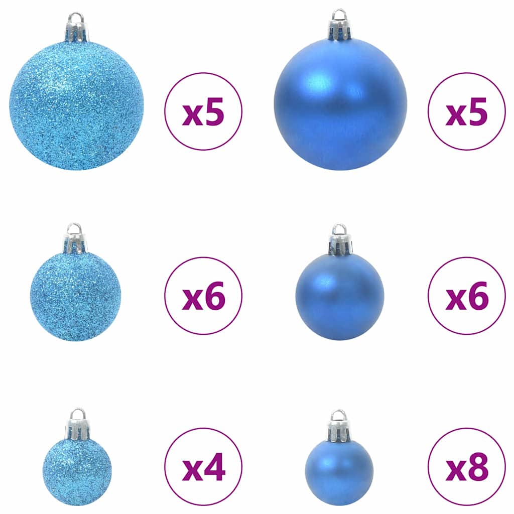 Eckiger künstlicher Weihnachtsbaum Grün 120 cm PVC und Metall
