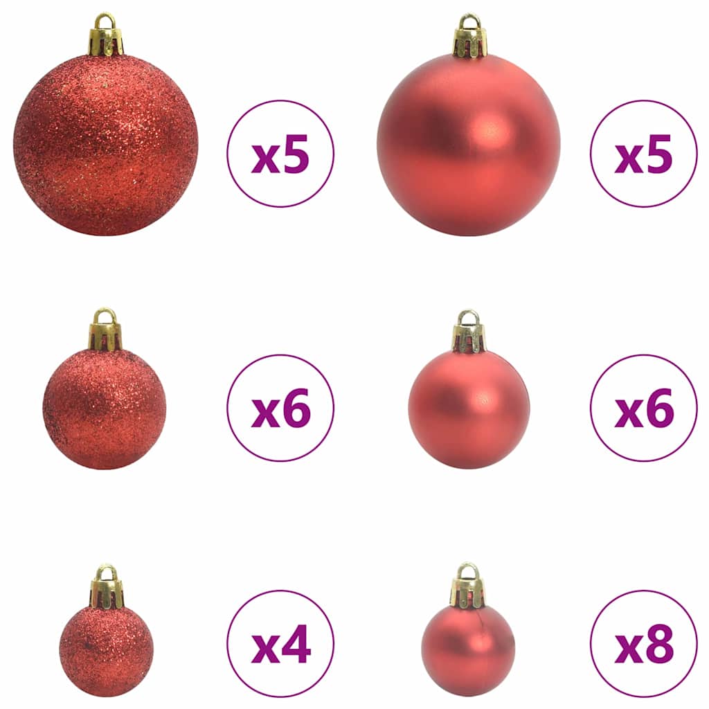 Eckiger künstlicher Weihnachtsbaum Grün 150 cm PVC und Metall