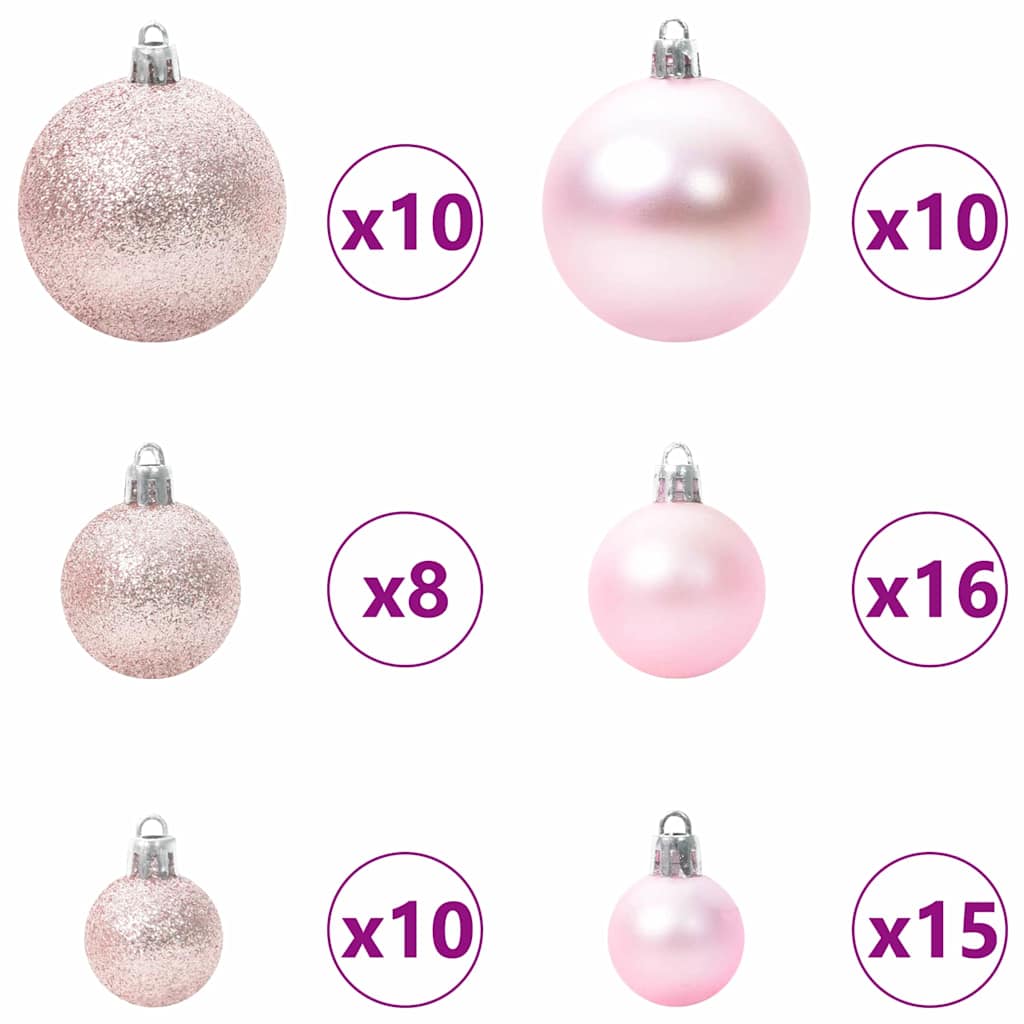 Eckiger künstlicher Weihnachtsbaum Grün 180 cm PVC und Metall