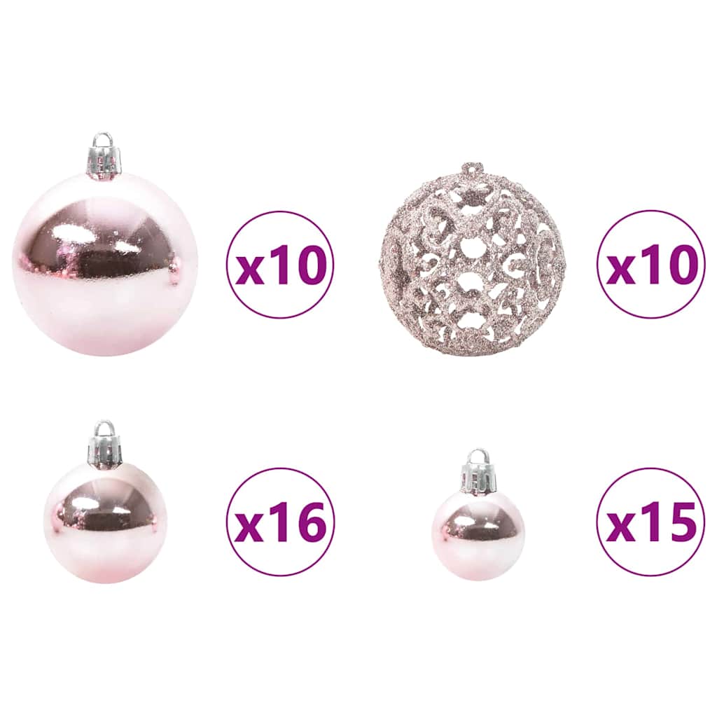 Eckiger künstlicher Weihnachtsbaum Grün 180 cm PVC und Metall