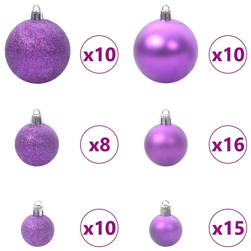 Eckiger künstlicher Weihnachtsbaum Grün 180 cm PVC und Metall