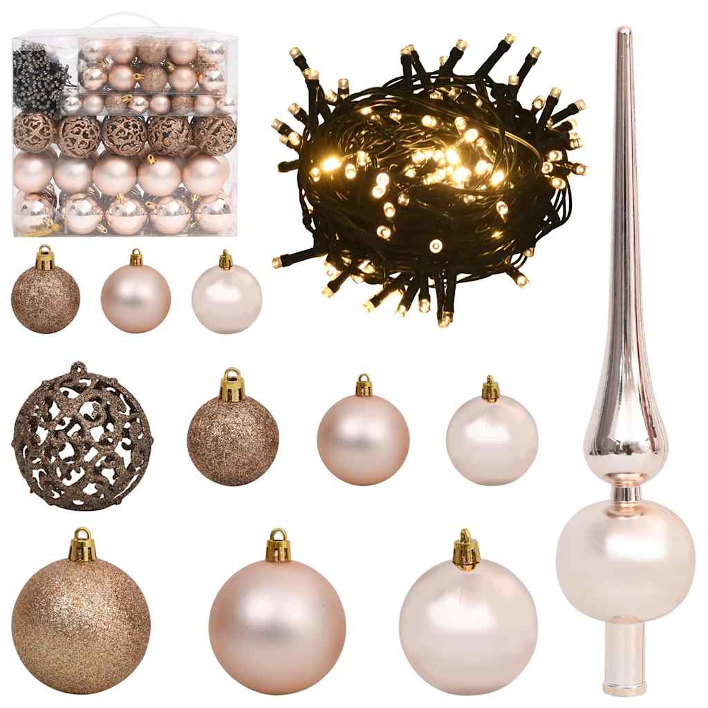 Künstlicher klappbarer Weihnachtsbaum Grün 180 cm PE und PVC
