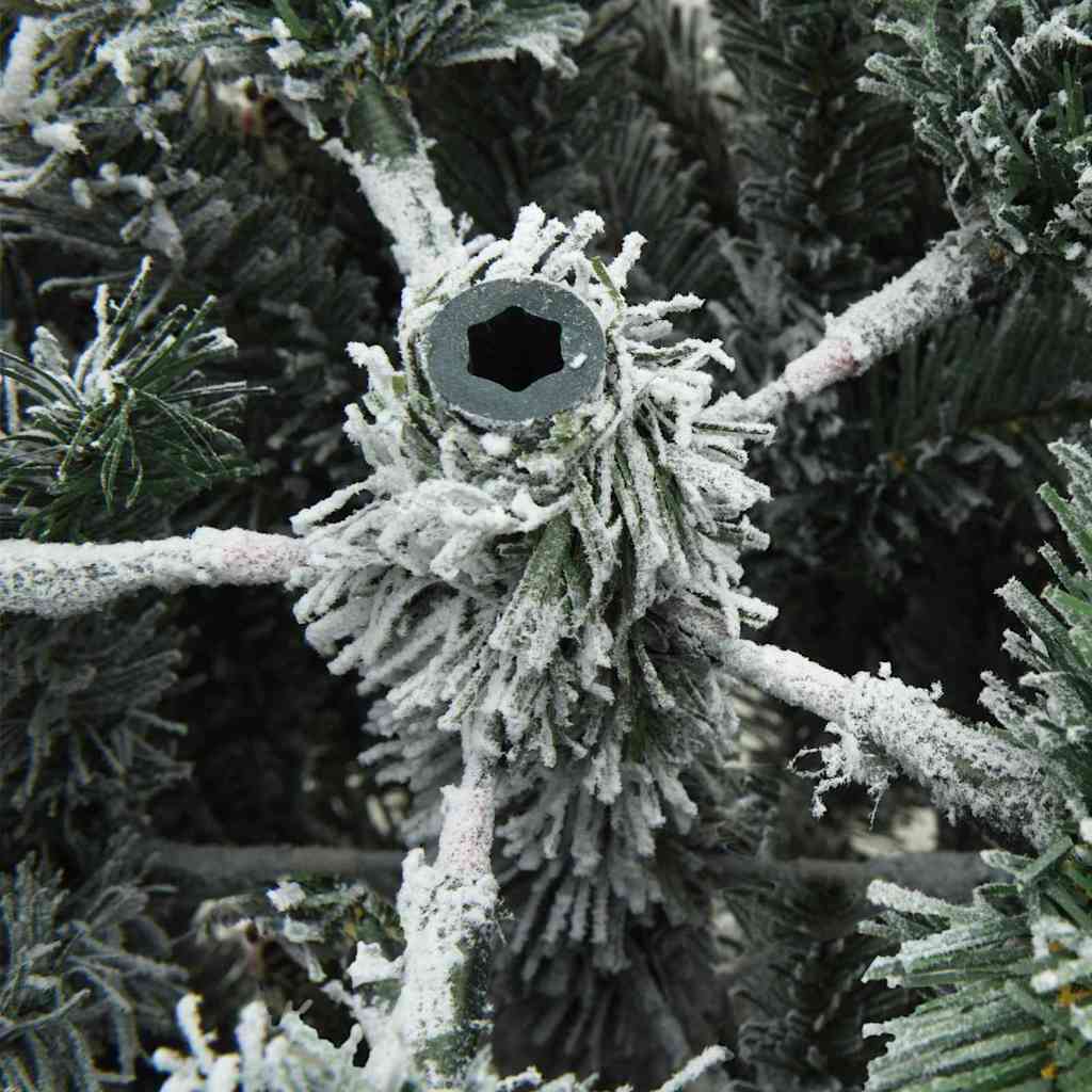Künstlicher klappbarer Weihnachtsbaum Grün 120 cm PE und PVC