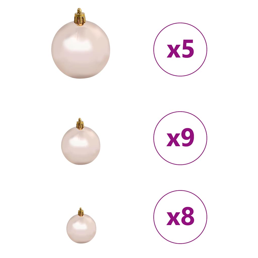 Künstlicher klappbarer Weihnachtsbaum Grün 120 cm PE und PVC