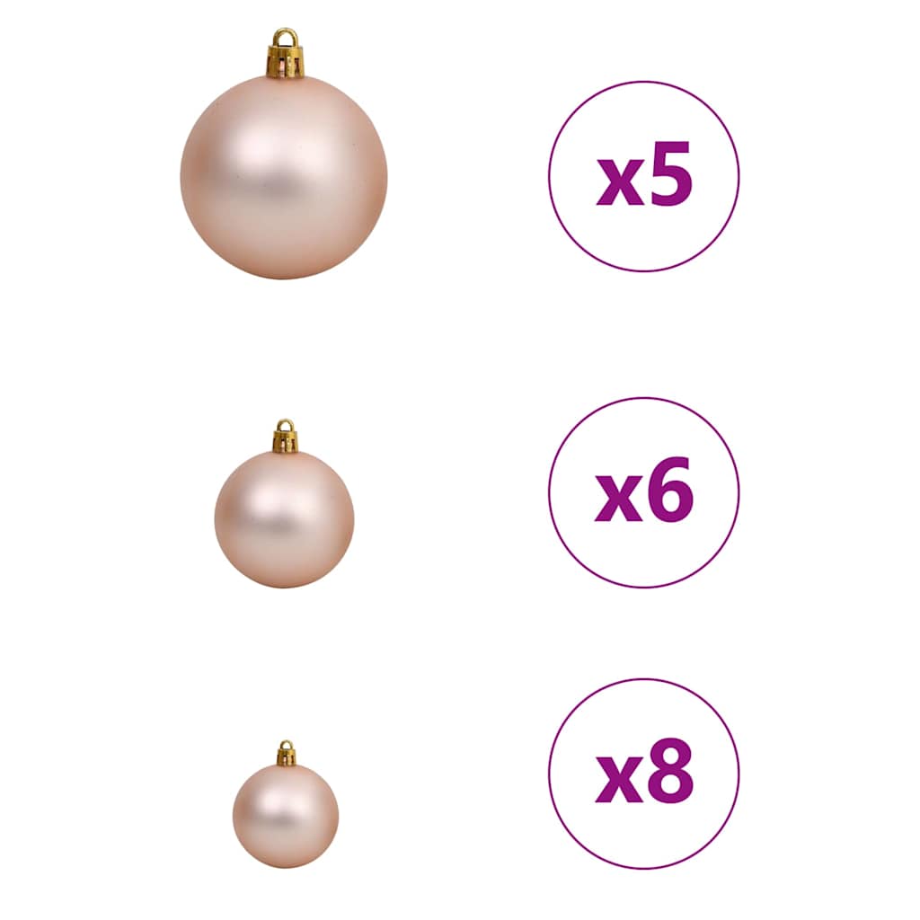 Künstlicher klappbarer Weihnachtsbaum Grün 120 cm PE und PVC