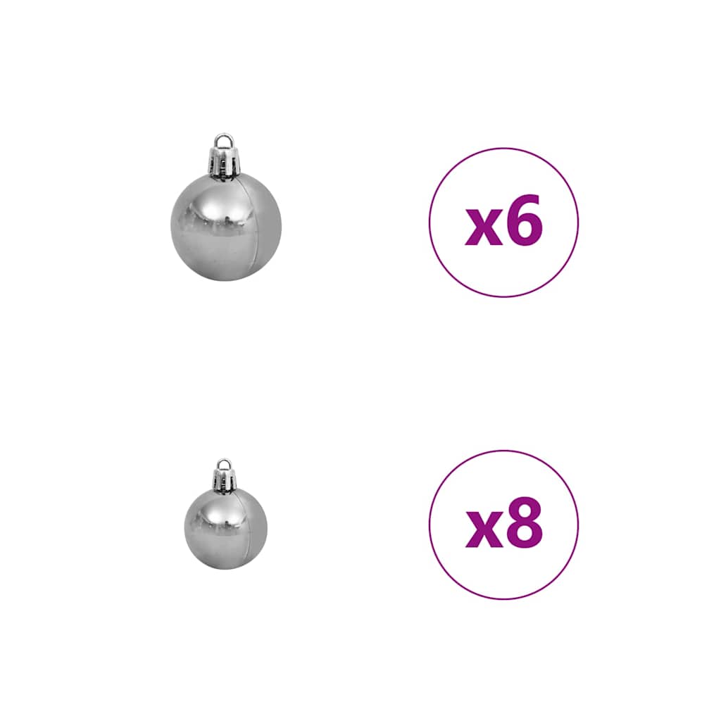 Künstlicher klappbarer Weihnachtsbaum Grün 120 cm PE und PVC