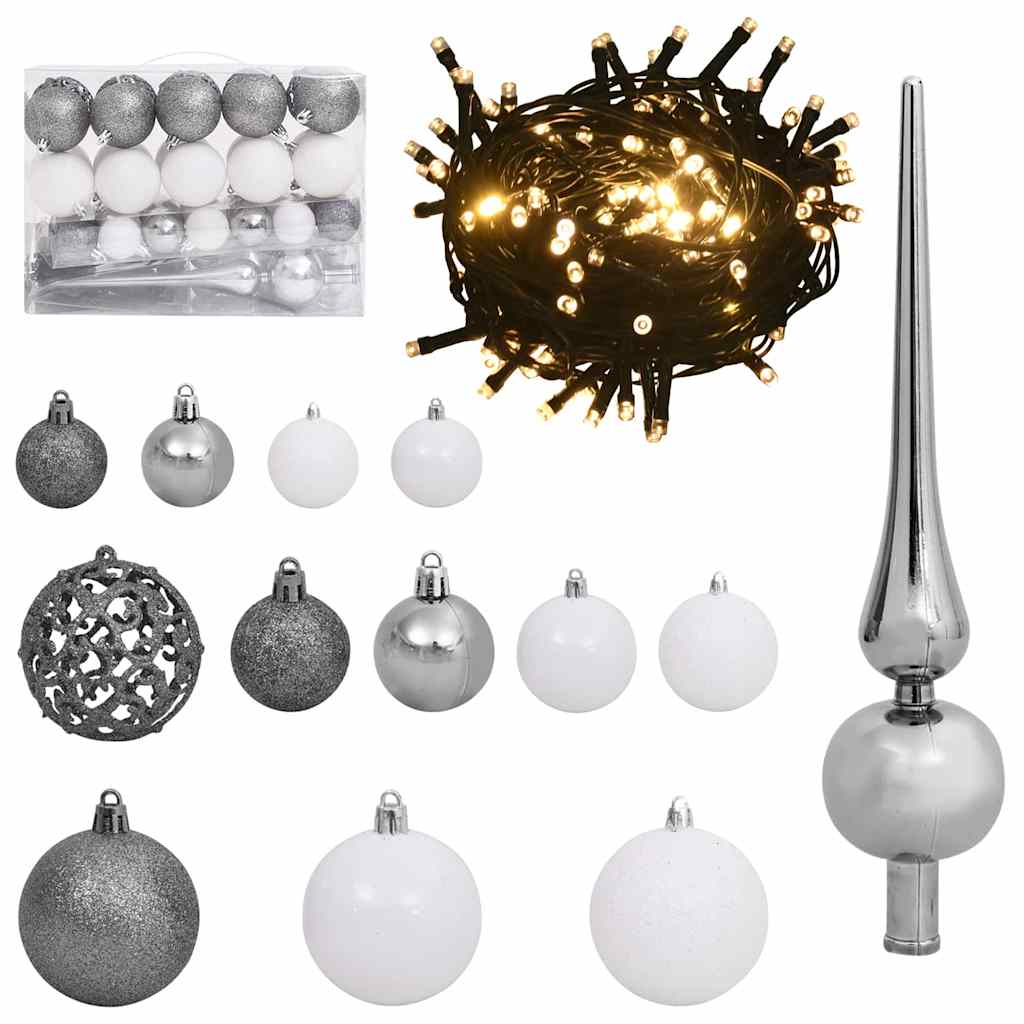 Künstlicher klappbarer Weihnachtsbaum Grün 120 cm PE und PVC