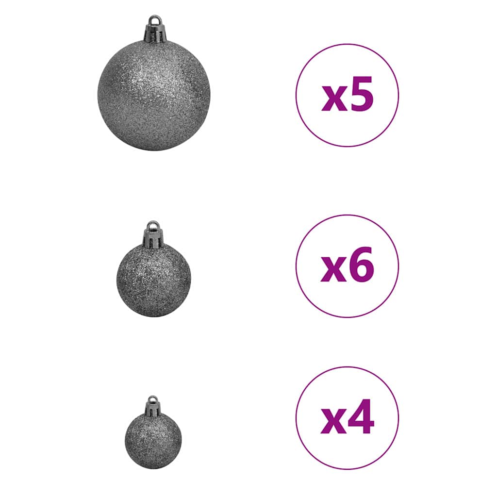 Künstlicher klappbarer Weihnachtsbaum Grün 120 cm PE und PVC