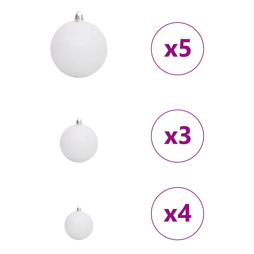 Künstlicher klappbarer Weihnachtsbaum Grün 120 cm PE und PVC