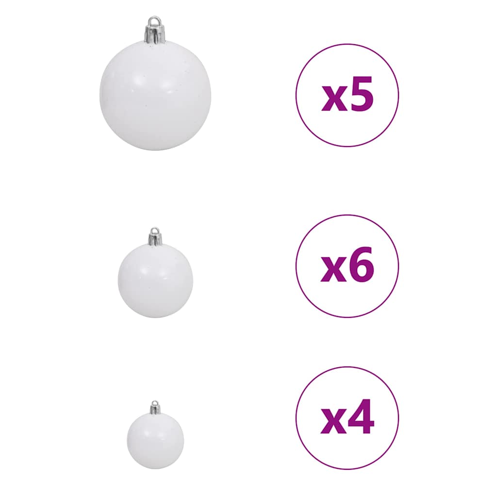 Künstlicher klappbarer Weihnachtsbaum Grün 120 cm PE und PVC