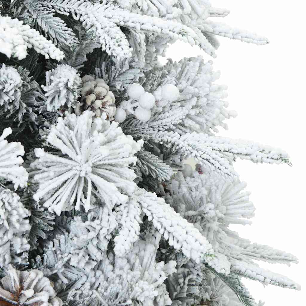 Künstlicher klappbarer Weihnachtsbaum Grün 120 cm PE und PVC