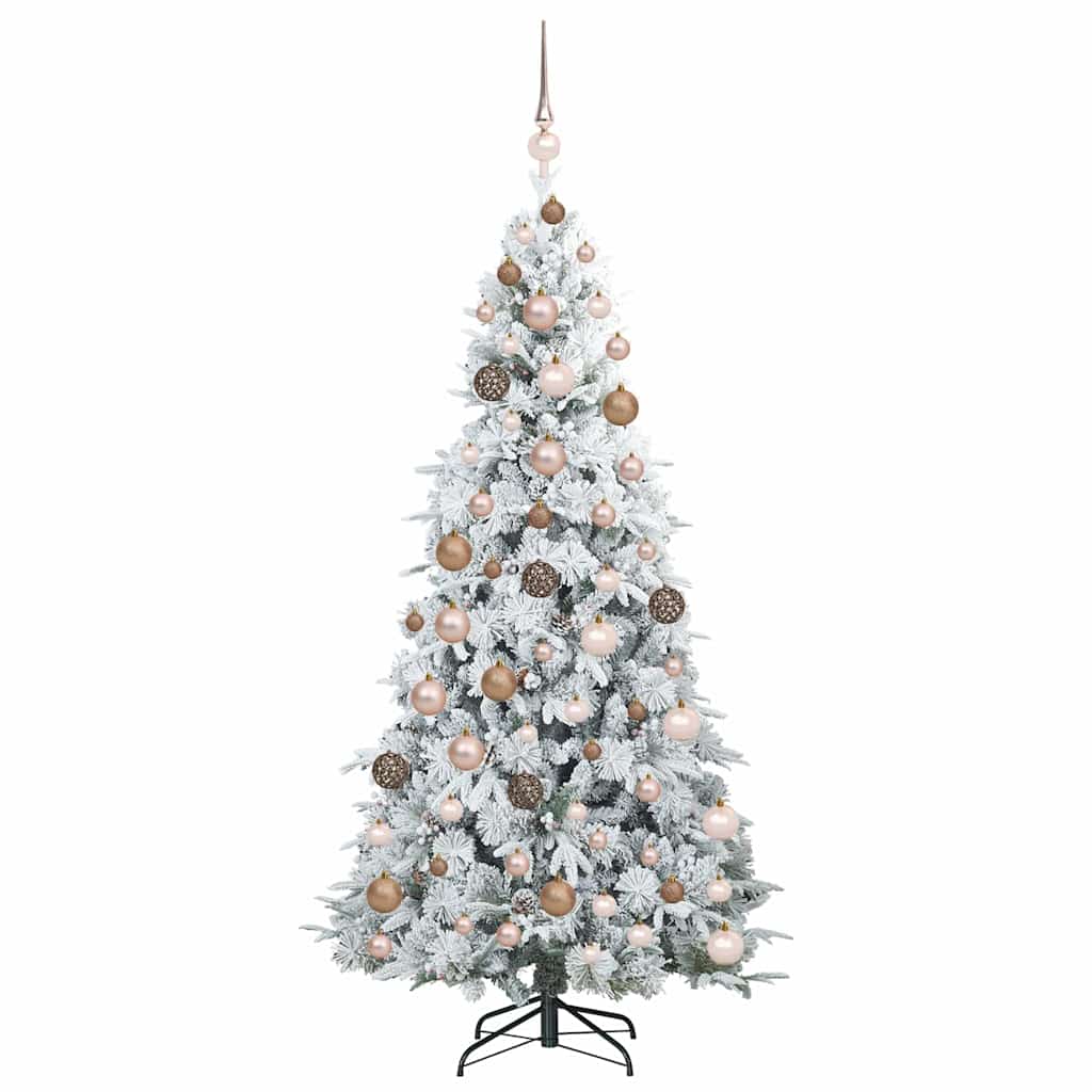 Künstlicher klappbarer Weihnachtsbaum Grün 180 cm PE und PVC