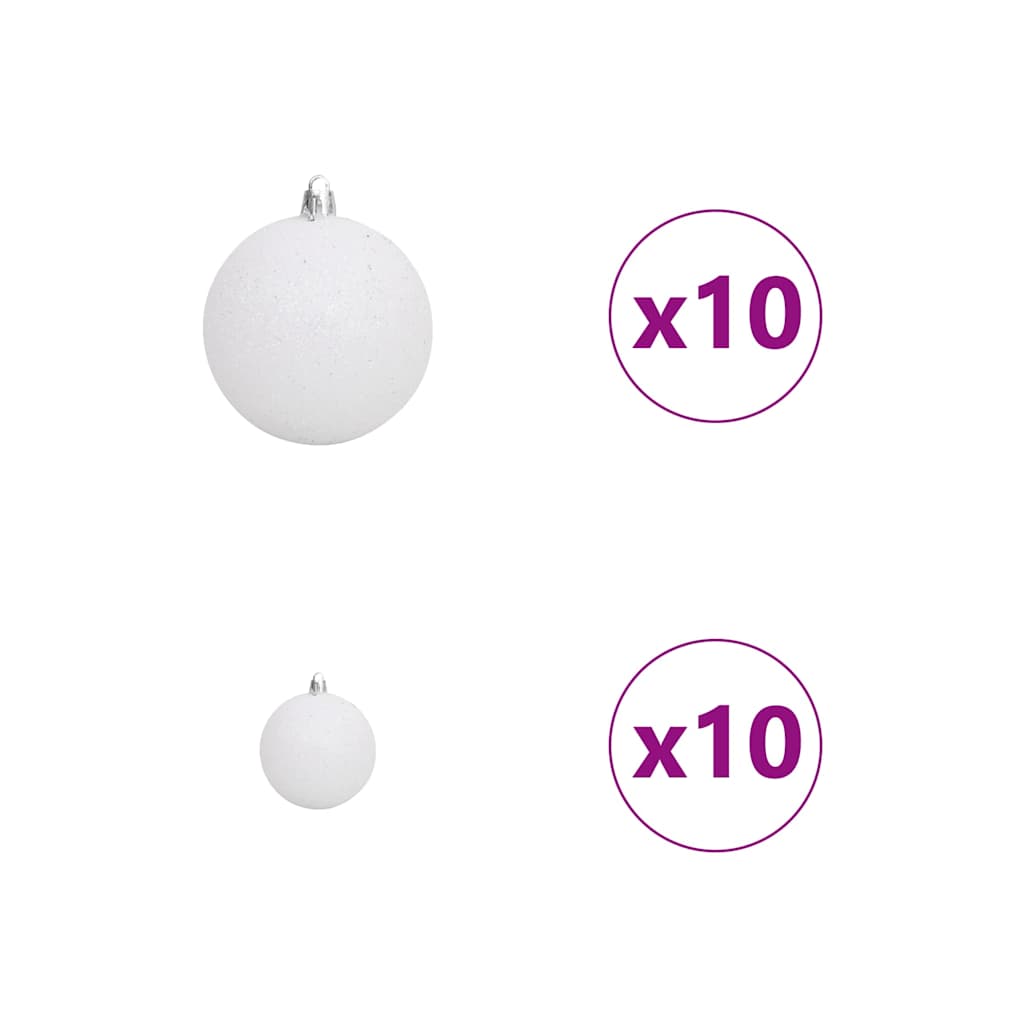 Künstlicher klappbarer Weihnachtsbaum Grün 180 cm PE und PVC