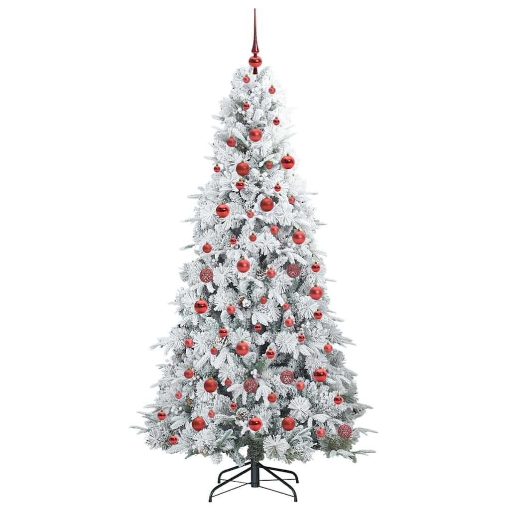 Künstlicher klappbarer Weihnachtsbaum Grün 180 cm PE und PVC