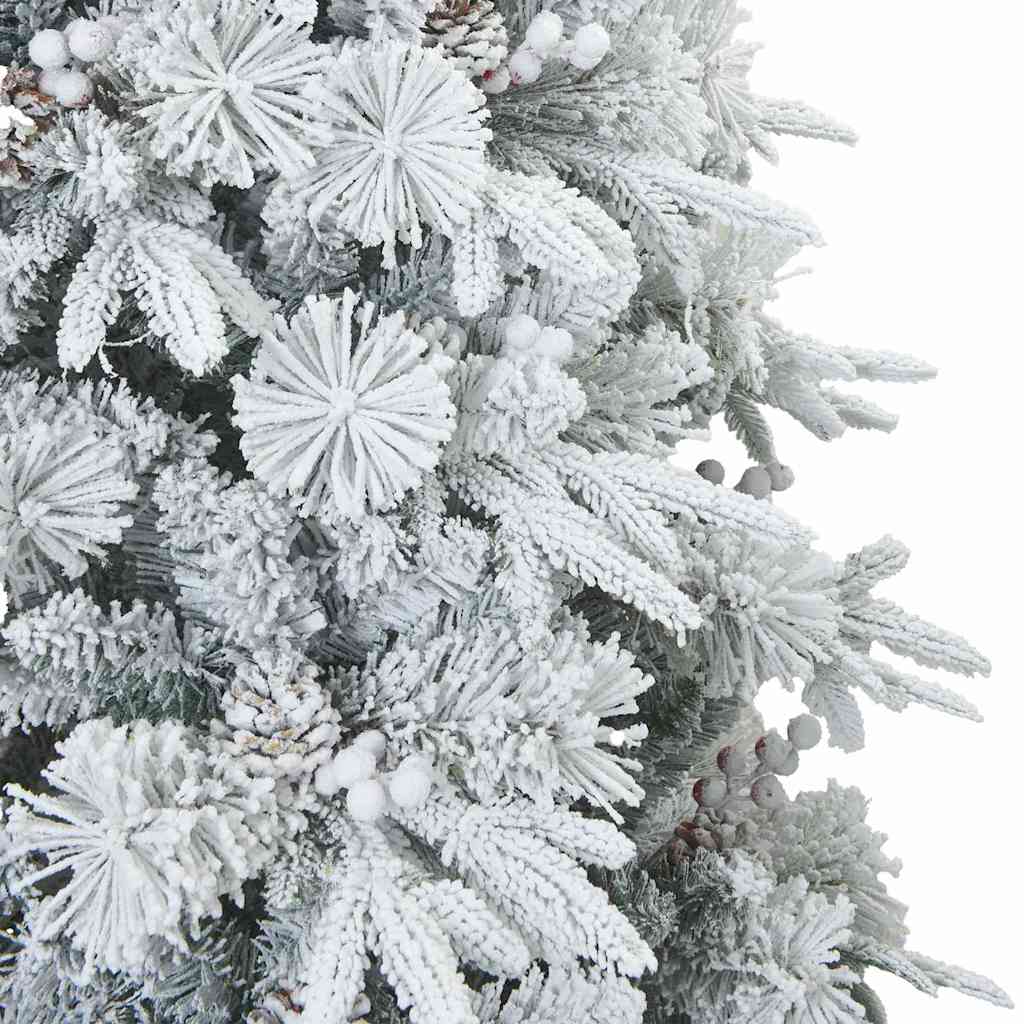 Künstlicher klappbarer Weihnachtsbaum Grün 180 cm PE und PVC