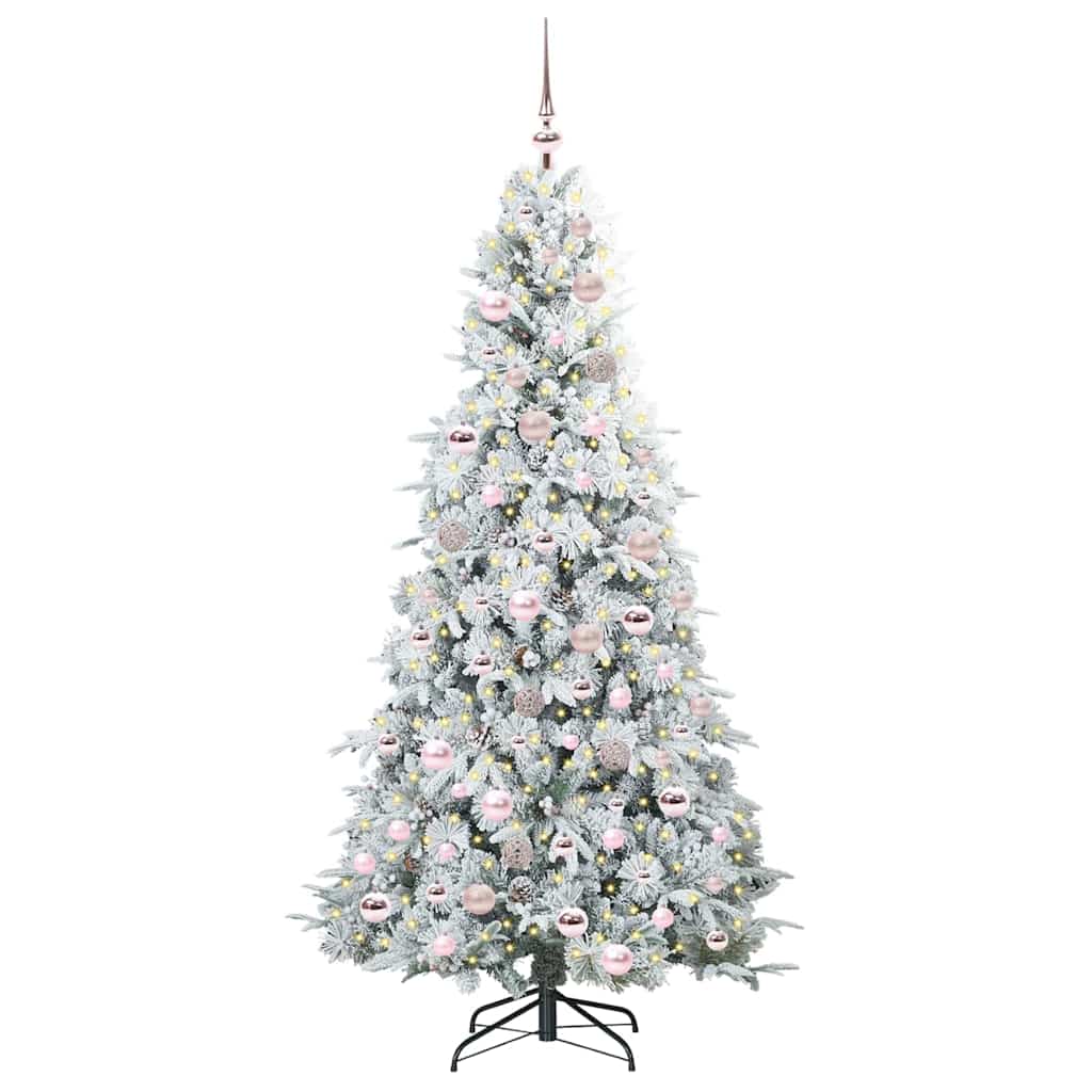 Künstlicher klappbarer Weihnachtsbaum Grün 180 cm PE und PVC