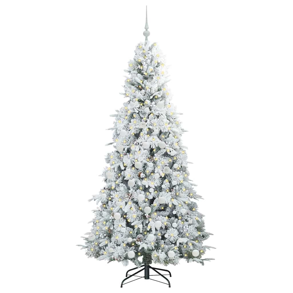 Künstlicher klappbarer Weihnachtsbaum Grün 180 cm PE und PVC
