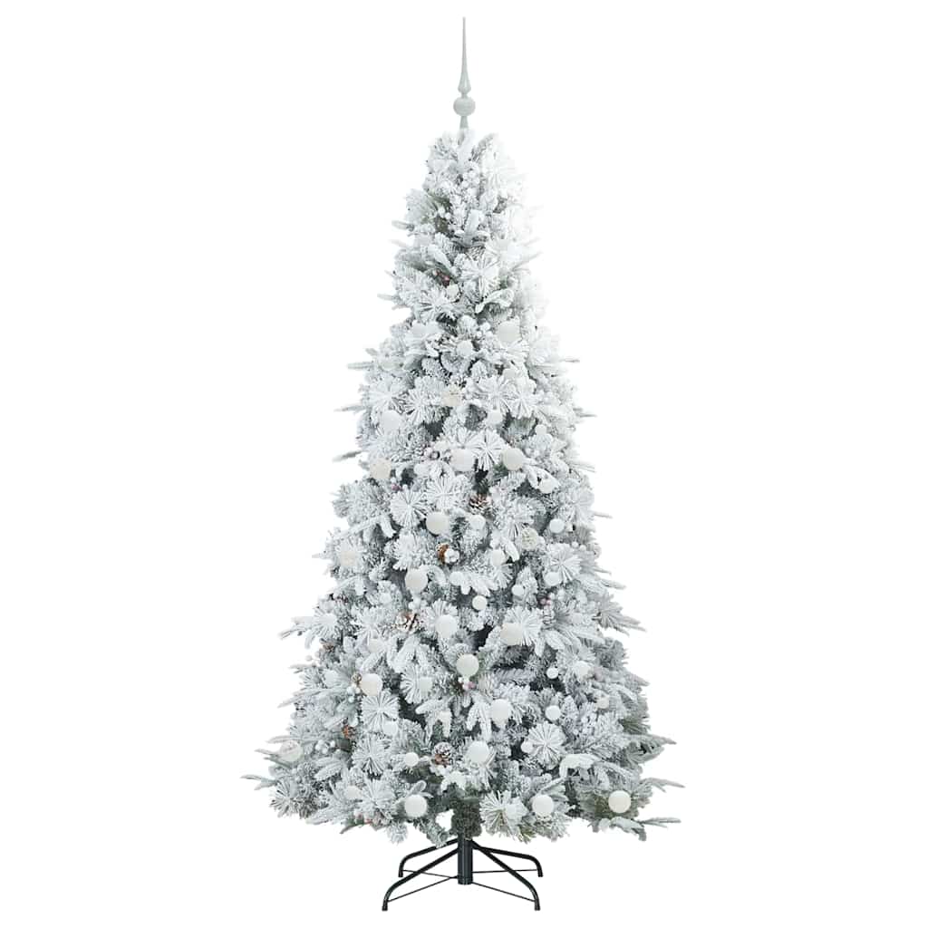 Künstlicher klappbarer Weihnachtsbaum Grün 180 cm PE und PVC