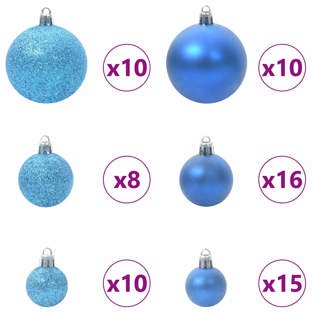 Künstlicher Weihnachtsbaum mit 300 LEDs mit Ständer Grün 180 cm
