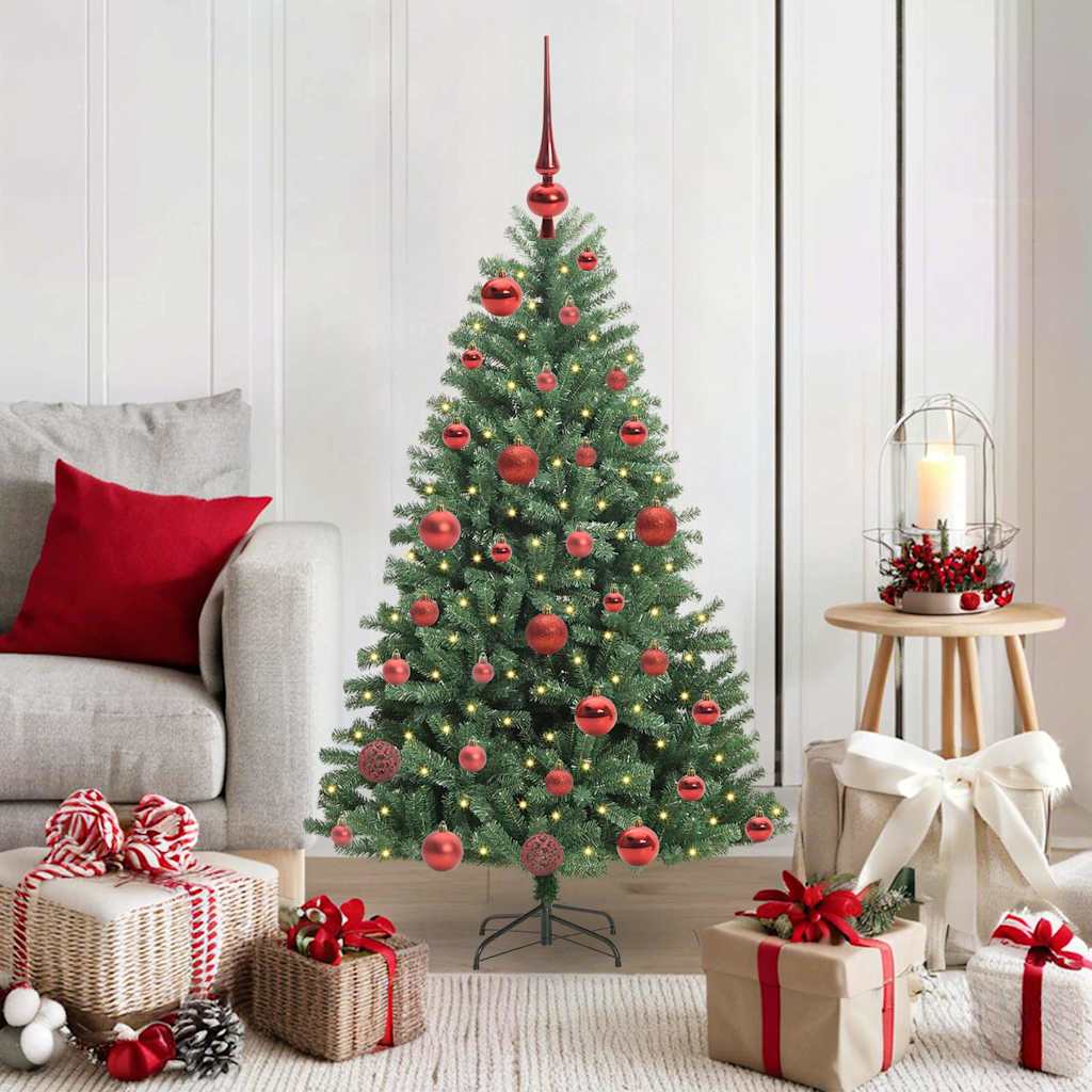 Künstlicher klappbarer Weihnachtsbaum Grün 120 cm