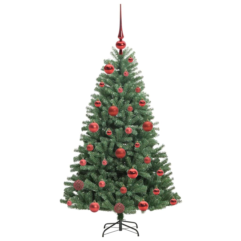 Künstlicher klappbarer Weihnachtsbaum Grün 120 cm