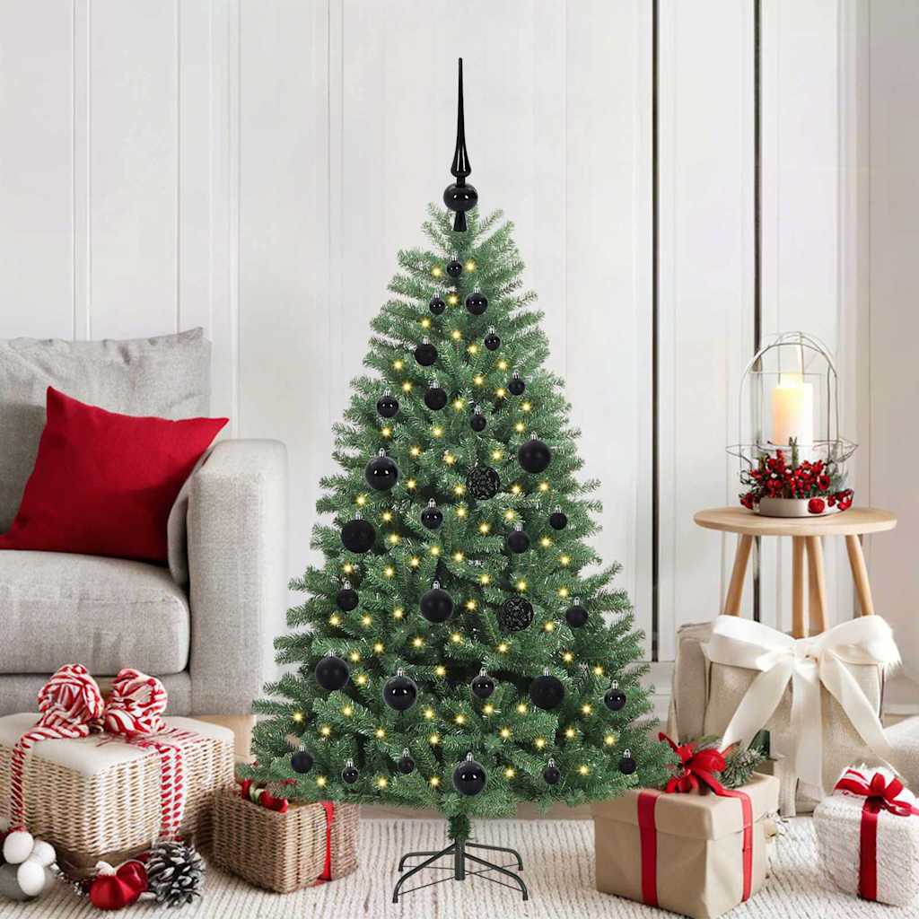 Künstlicher klappbarer Weihnachtsbaum Grün 120 cm