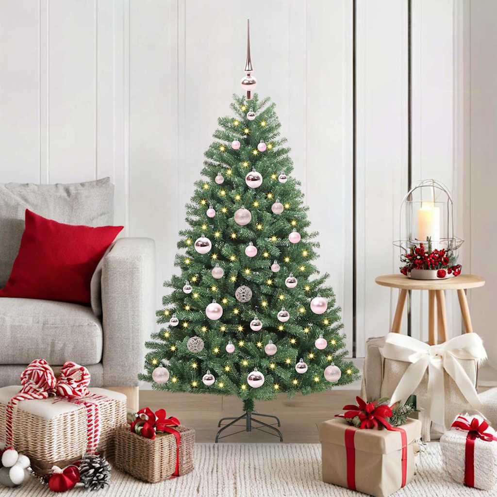 Künstlicher klappbarer Weihnachtsbaum Grün 120 cm