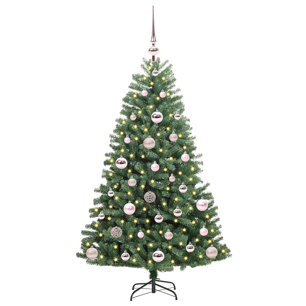 Künstlicher klappbarer Weihnachtsbaum Grün 120 cm
