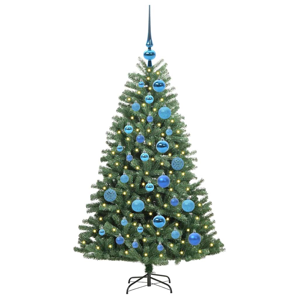 Künstlicher klappbarer Weihnachtsbaum Grün 120 cm