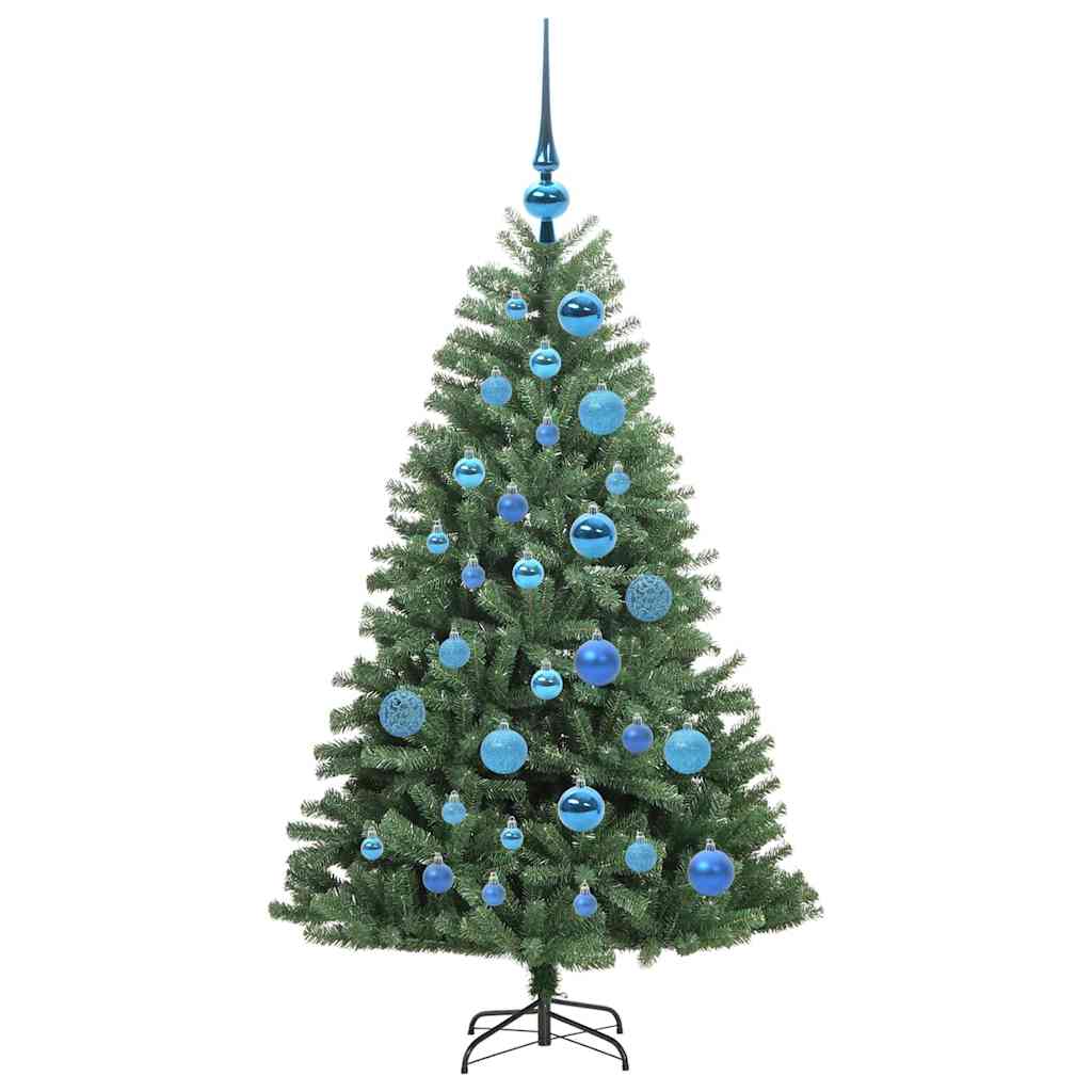 Künstlicher klappbarer Weihnachtsbaum Grün 120 cm