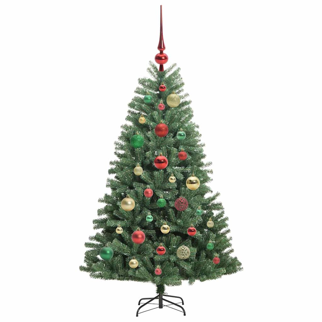 Künstlicher klappbarer Weihnachtsbaum Grün 120 cm