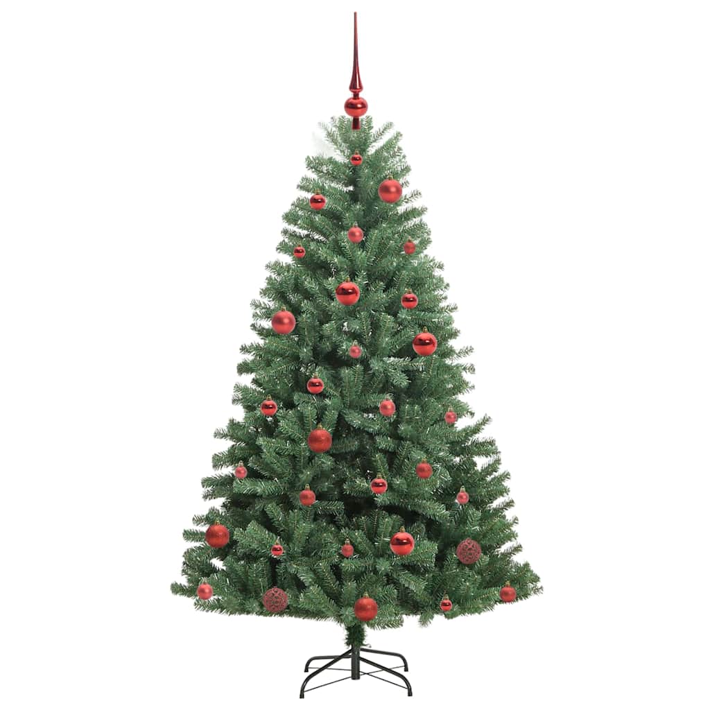 Künstlicher klappbarer Weihnachtsbaum Grün 150 cm