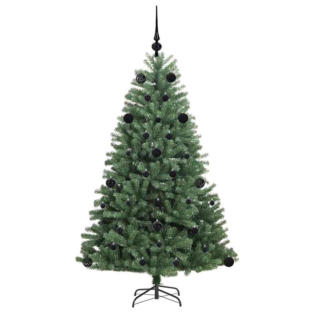 Künstlicher klappbarer Weihnachtsbaum Grün 150 cm