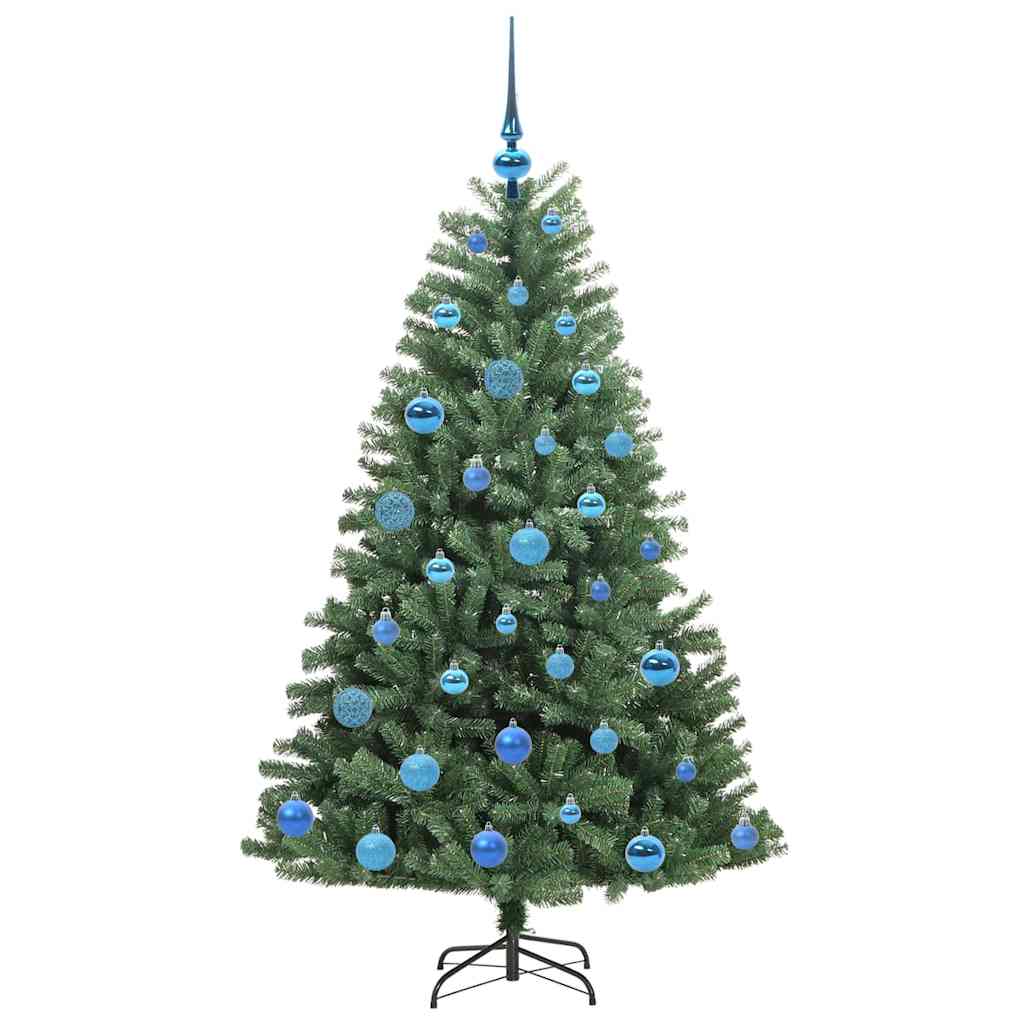 Künstlicher klappbarer Weihnachtsbaum Grün 150 cm