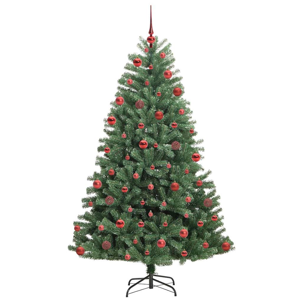 Künstlicher klappbarer Weihnachtsbaum Grün 180 cm