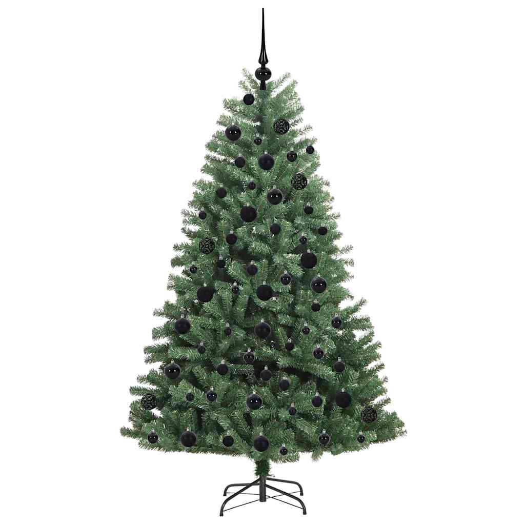 Künstlicher klappbarer Weihnachtsbaum Grün 180 cm
