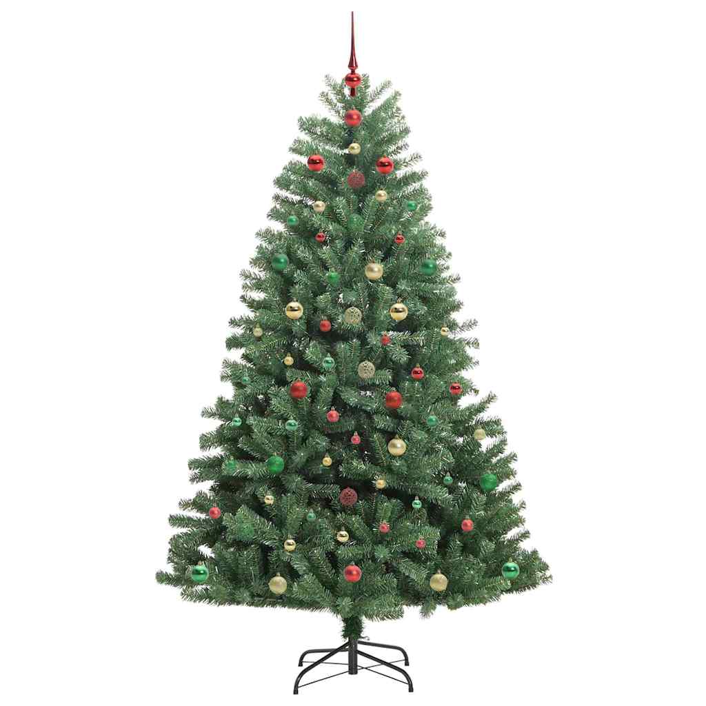 Künstlicher klappbarer Weihnachtsbaum Grün 180 cm