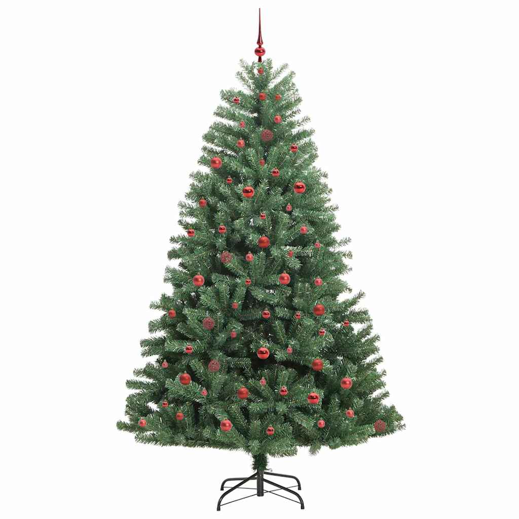 Künstlicher klappbarer Weihnachtsbaum Grün 240 cm