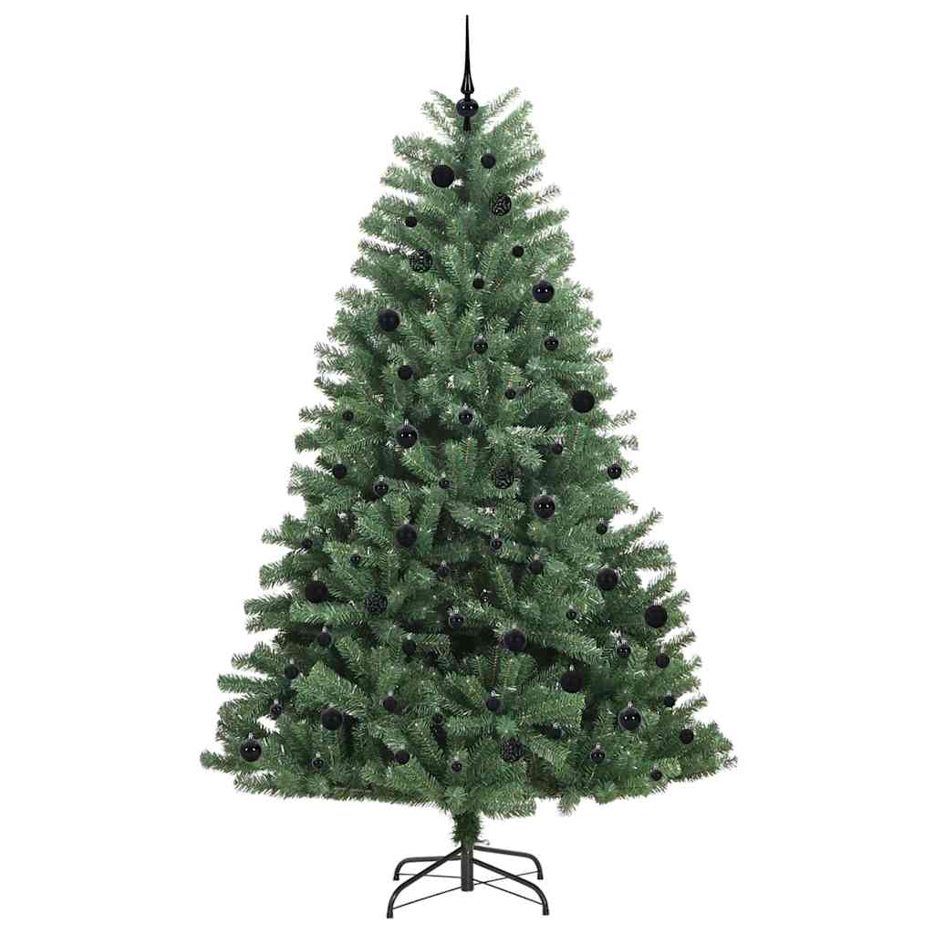 Künstlicher klappbarer Weihnachtsbaum Grün 240 cm