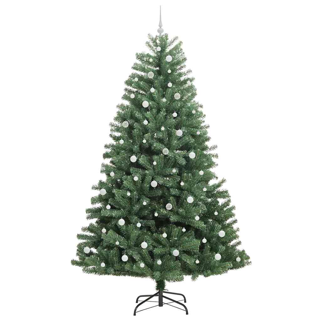 Künstlicher klappbarer Weihnachtsbaum Grün 240 cm