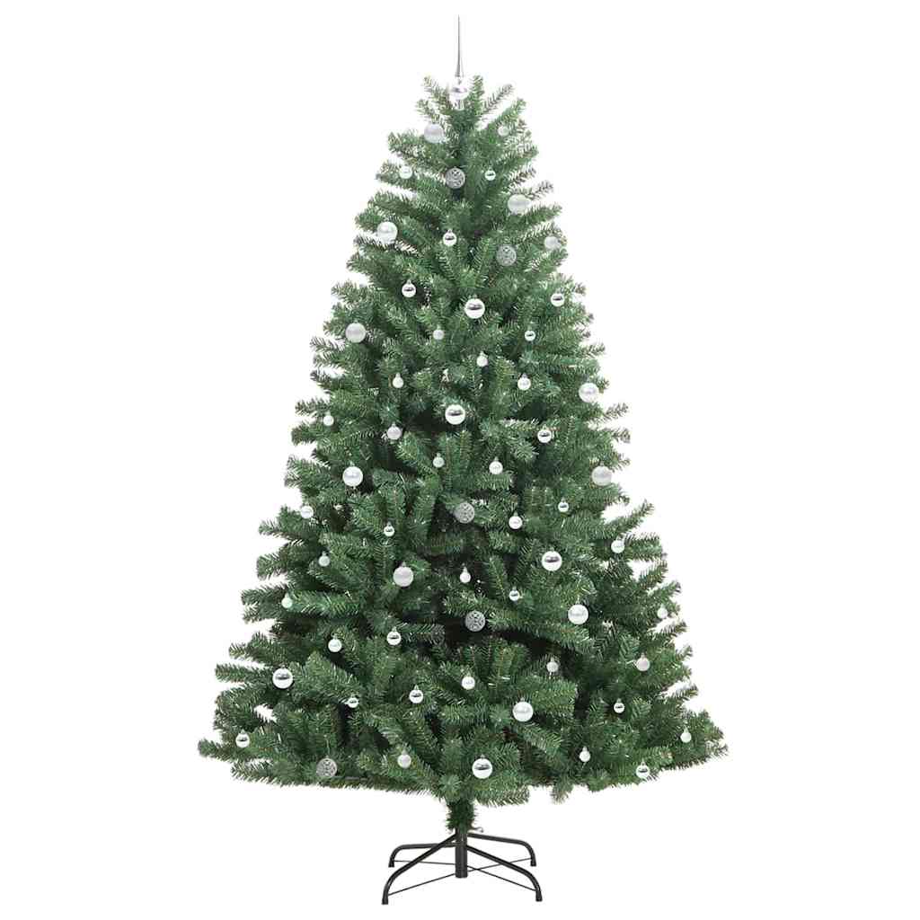 Künstlicher klappbarer Weihnachtsbaum Grün 240 cm