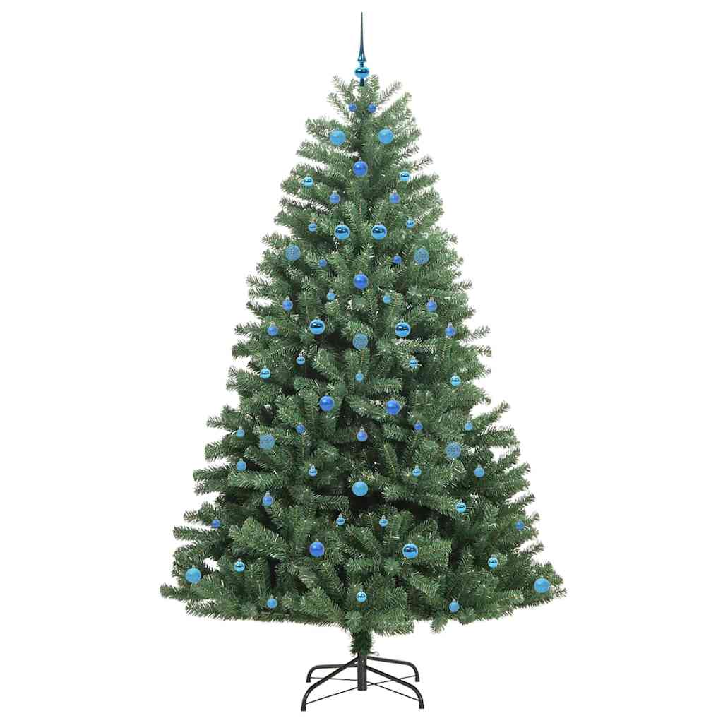 Künstlicher klappbarer Weihnachtsbaum Grün 240 cm