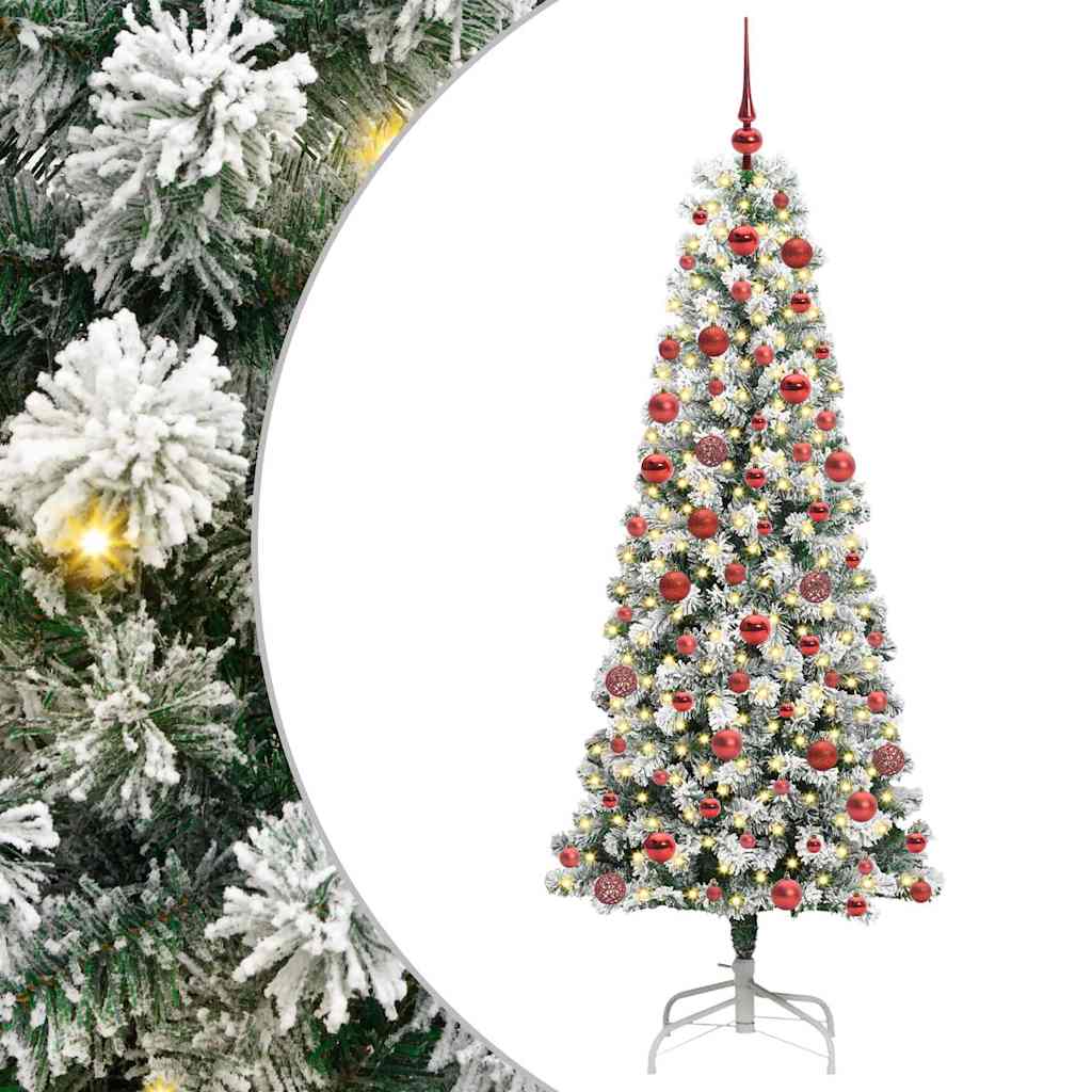Künstlicher klappbarer Weihnachtsbaum 180 cm PVC